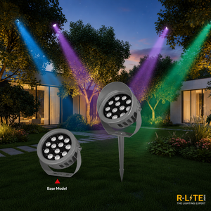 Lámparas LED de Jardín de Alta Calidad con Carcasa de Aluminio, Resistentes al Agua IP65, 110v 220v 3w 12w 18w 30w, para Exteriores - Product Image 5
