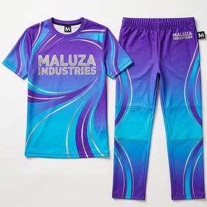 Uniformes de cheerleading sur mesure avec jupe, vêtements d'équipe sublimés pour les cheerleaders du lycée, vente en gros - Product Image 1