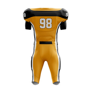 Personalized American Football Team Jerseys and Performance Pants Custom Manufacturer Sublimated American Football Uniform <b>Set</b> - Product Image 3