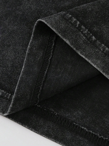 Camisetas de Hombre al por Mayor de Alta Calidad 100% Algodón, Estilo Hip-hop Vintage, Oversize, Unisex, Impresión DTG, Totalmente Personalizadas - Product Image 5