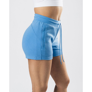 Shorts Deportivos de Algodón Ecológico Transpirable para Mujer, Tallas Grandes, Corte Recto, Antiarrugas, Secado Rápido, Elásticos para Verano - Product Image 3