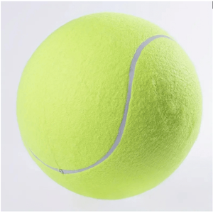 9.5 di grandi dimensioni \ "palla da Tennis gonfiabile per cani Oversize giocattolo per piccoli/medi/grandi animali domestici divertenti per interni/Outdoor giocattolo sportivo grande - Product Image 1