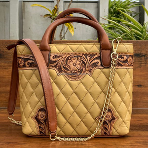 Mini sac à main matelassé en cuir véritable pour femmes, sacoche à bandoulière à la mode pour filles et dames, nouveauté de créateur - Product Image 2