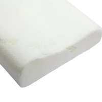 Coussin de voyage portable en mousse à mémoire de forme rayé 100 % polyester personnalisable, avec housse douce lavable et coussin de soutien pour les fesses tricoté