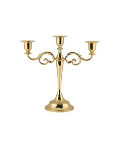 Stylish Modern Metal <b>Candelabra</b> Candle Stand Decorative Multi Arm Holder For Wedding Table Centerpiece Home Styling - Product Image 1