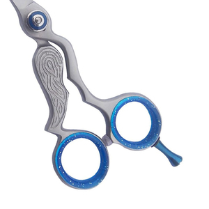 Ciseaux de coiffure personnalisés avec logo, ciseaux de barbier en acier inoxydable extra-affûtés, très demandés à prix avantageux - Product Image 4