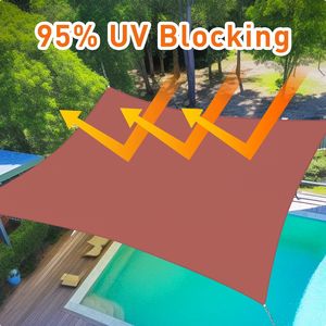 ตาข่ายบังแดด HDPE สีแดงสนิม ขนาด 10 x 13 เมตร สำหรับกันแดดกลางแจ้งและตกแต่ง - Product Image 5