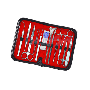 Kit de dissection d'anatomie de grenouille 20 pièces, pinces en acier, instruments en plastique, certifié CE, kit chirurgical par Blush Surgical - Product Image 5