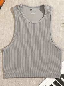 Premium High Neck Activewear Crop <b>Top</b> | Seamless Ribbed <b>Compression</b> Sport Bra | Ladies Resilient Knit Training Bralet - Product Image 4