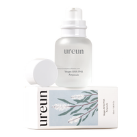 Ampoule Ureun Vegan AHA PHA K-beauty non toxique pour une peau éclatante, ingrédients naturels à base de plantes, durables et nourrissants