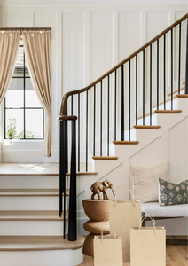 Base de Soporte para Pasamanos de Madera de Caucho para Sistema de Barandillas de Escaleras, Montaje en Suelo, Estructura Estable, Material de Primera Calidad - Product Image 6