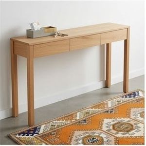 Tapis rectangulaire géométrique oriental en laine et polyester noué à la main, à poils moyens, avec envers antidérapant en caoutchouc, pour salon - Grande Vente - Product Image 6