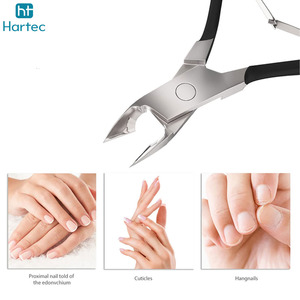 Cortacutículas Negro Mate Moderno, Diseño Ergonómico, Alta Precisión, Acero Inoxidable Afilado, Herramienta Profesional para el Cuidado de las Uñas - Product Image 6