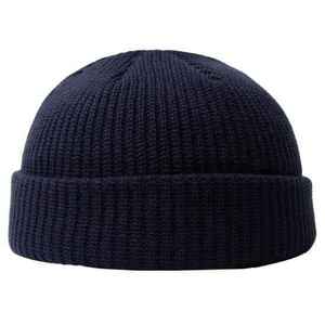 Autumn Winter New Mens Womens Reversible <b>Beanie</b> Designer <b>Wool</b> Jacquard Knitted <b>Hat</b> Multifunctional Warm Image Style - Product Image 3
