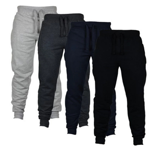 Joggings de fitness décontractés pour hommes de haute qualité pantalons de survêtement skinny en noir bas de vêtements de sport légers - Product Image 6