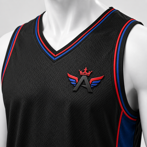 Uniforme de Baloncesto Premium, Conjunto de Camiseta y Pantalones Cortos, Uniforme de Baloncesto con Tela de Poliéster Transpirable de Secado Rápido para Entrenamiento en Equipo - Product Image 5