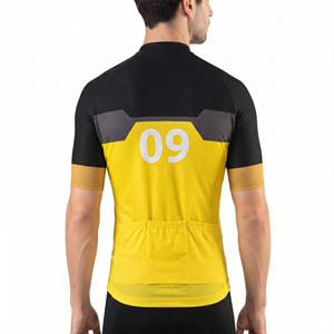 Maillot de cyclisme en mesh pour homme avec fermeture éclair, maillot de vélo de route pour homme, maillot de cyclisme fitness pour homme, maillot de cyclisme en mesh de qualité supérieure - Product Image 2