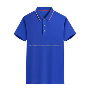 Camiseta polo con logotipo personalizado OEM, diseño bordado e impreso, ropa de trabajo corporativa, camiseta polo publicitaria de manga corta - Product Image 3