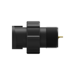 Connecteur industriel étanche IP67, taille 2 broches, contact en laiton, boîtier en nylon moulé avec câble - Product Image 5