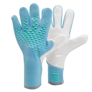 Guantes de Portero Unisex Cómodos, de Látex, Impermeables, con Correa de Muñeca Ajustable, con Color y Diseño Personalizados para Entrenamiento de Fútbol - Product Image 1