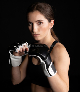 Gants de boxe MMA professionnels en cuir avec doublure intérieure épaissie pour fermeture, légers, respirants, séchage rapide, pour l'extérieur - Product Image 2