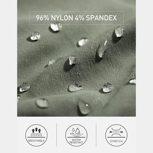 Pantalones Cargo delgados profesionales para hombre con cintura ajustable, multibolsillos, bordado personalizado e impresión para marca - Product Image 6