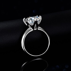 Bague de fiançailles et de mariage pour femme en diamant de laboratoire ovale de haute qualité, plaqué or 18 carats, meilleur prix - Product Image 6