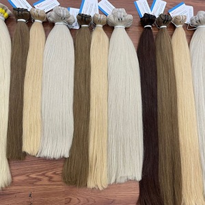 Meilleures extensions de cheveux tissées à la machine, couleur ombrée, cheveux humains vietnamiens, sans perte, sans nœuds - Product Image 4