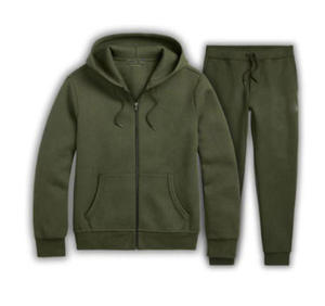 Ensemble de survêtement décontracté pour homme, sweat-shirt à capuche léger noir uni, fermeture éclair, et pantalon de jogging, vêtements de sport - Product Image 4