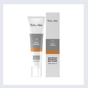 ครีมบำรุงใต้ตาเกาหลี K-Beauty Whatiforskin Snail Vitamin skin Booster EyeCream ผลิตในเกาหลี สำหรับทุกเพศ - Product Image 3