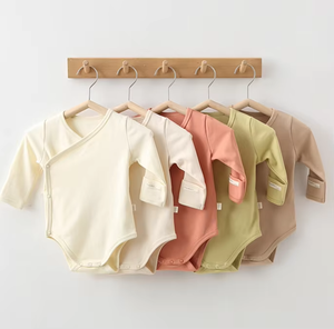 Combinaison longue manche pour bébé fille Hongbo, 3 mois, 6 mois, 9-12 mois, 2 ans, certifiée Oeko-Tex, vêtements pour bébé, fournisseur en Chine - Product Image 4