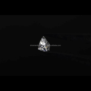 Diamants en vrac de 4,6 mm, blancs, naturels, cultivés en laboratoire, de forme triangulaire, qualité D-E-F, taille excellente, clarté VS-Si, pour la fabrication de bijoux fins - Product Image 4