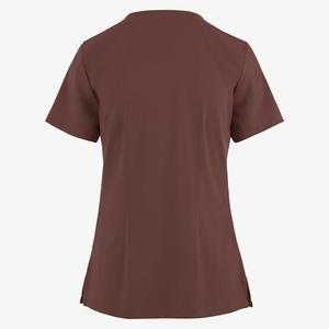 ชุดยูนิฟอร์มสครับแบบใหม่ เสื้อแขนสั้น กางเกงขายาว ชุดสำหรับโรงพยาบาล ผู้หญิง ผู้ชาย ร้านขายสัตว์แพทย์ แพทย์ ชุดผ่าตัด ชุดทำงาน เสื้อสครับ - Product Image 6