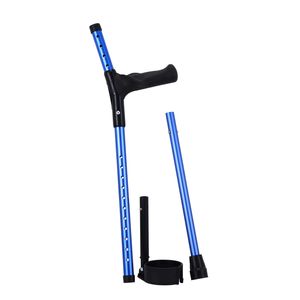 Stampelle Mediche in Alluminio Leggero Regolabili a 11 Livelli di Altezza per Adulti, Deambulatori e Rollator con Fascia Superiore a 4 Livelli - Product Image 6