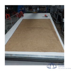 Tapis d'entrée en fibre de coco le plus vendu pour la maison et le camping, antidérapant, fait main, design moderne, anti-salissures, bleu - Product Image 1