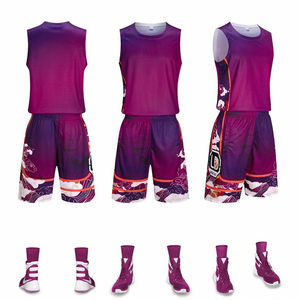 Nueva Llegada, Conjunto Deportivo de Baloncesto para Hombre, Transpirable, de Secado Rápido, Chaleco de Entrenamiento, Pantalones Cortos, Uniforme de Baloncesto, Trajes Deportivos - Product Image 3