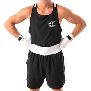 Shorts et Débardeurs de Boxe Personnalisés Dernière Collection – Tenues de Sport et d'Entraînement Légères et de Haute Qualité – Nouvelle Arrivée - Product Image 1