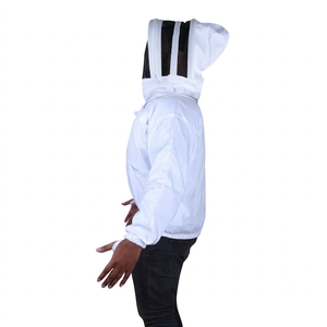 Combinaison d'apiculture personnalisée pour homme, logo brodé sur mesure, fermeture éclair, sans manches, légère, vêtements de travail de protection - Product Image 3