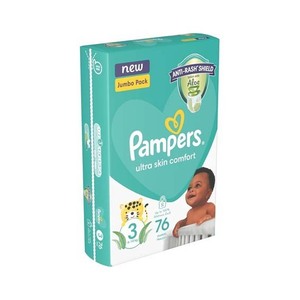 Pañales Pampers Ultra Skin Comfort, Solución Ultra Suave para el Cuidado del Bebé con Tecnología Absorbente Amigable con la Piel - Product Image 5