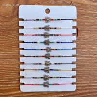 Bracelet de perles artisanales faites à la main 2024 nouvel accessoire de charme de mode avec des couleurs assorties