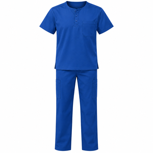 Top and Bottom Design Woven <b>Nurse</b> <b>Uniform</b> for Hospital and Clinical Environments Scrub Workwear - Product Image 6