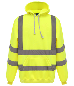 Sudadera con Capucha Reflectante de Alta Visibilidad para Equitación BRAND ZONE, 280 gramos, 100% Poliéster - Product Image 4