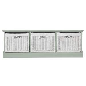 <b>White</b> Color Wicker Rattan Side <b>Table</b> Under Bed, Chic Handwoven <b>End</b> <b>Table</b> for Trendy Home Decor Wholesale Factory Price - Product Image 1