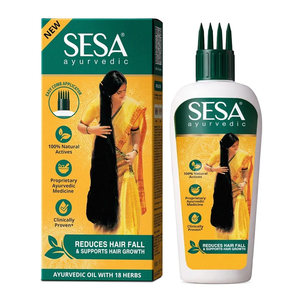 Huile capillaire ayurvédique, mélange naturel nourrissant, hydratant, soin du cuir chevelu, cheveux lisses, brillants et sains, traitement bien-être capillaire - Product Image 1