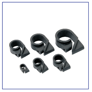 Venta al por mayor de fábrica: Herrajes industriales de plástico y caucho de alta resistencia para fijación de cables, prensacables y abrazaderas de cable. - Product Image 6