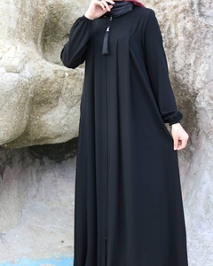 Abayas ปักด้วยมือที่สง่างามและเจียมเนื้อเจียมตัวสำหรับผู้หญิง3 - Product Image 1