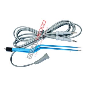 Pinzas Bipolares Tipo Bayoneta, Acero Inoxidable Alemán, Aisladas, Reutilizables, Cable de Silicona, Certificación CE ISO, Calidad Excepcional - Product Image 3
