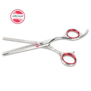 Thinning <b>Shears</b> for <b>Dogs</b> and Cats with Leather Case | Stainless Steel Pet Thinning Scissors Wholesale High Quality - Product Image 1