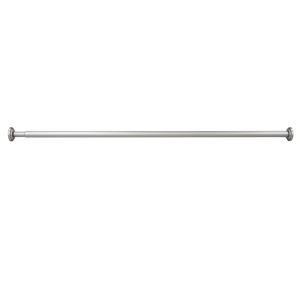 Tringle à rideau réglable en fer sans perçage, quincaillerie de fenêtre moderne - Product Image 3