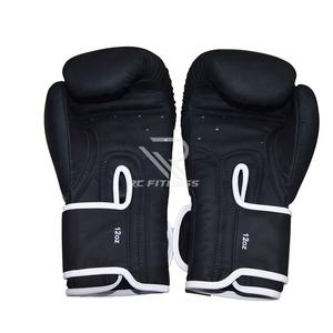 Guantes de MMA de Cuero Resistentes Personalizados con Cierre de Gancho y Bucle Antideslizante e Impresión por Sublimación Personalizada para Entrenamiento de Boxeo - Product Image 5